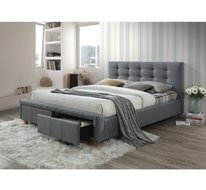 Кровать Signal ASCOT 160 (серый)