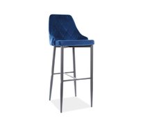 Барный стул Signal TRIX B H-1 (темно-синий/черный)