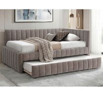 Кровать SIGNAL ALFIE Raven 30 (темно-бежевый) 120/200