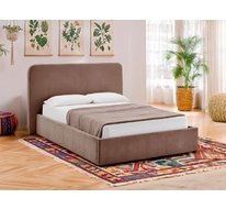 Кровать SIGNAL LUMIA Raven 30 (темно-бежевый) 140/200