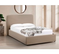 Кровать SIGNAL LUMIA Velvet Bluvel 40 (темно-бежевый) 140/200