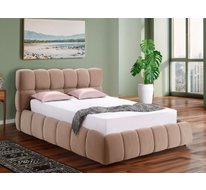 Кровать SIGNAL PARMA Velvet Bluvel 40 (темно-бежевый) 140/200