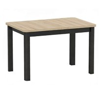 Стол обеденный SIGNAL OSKAR 120 раскладной (дуб артизан/черный)