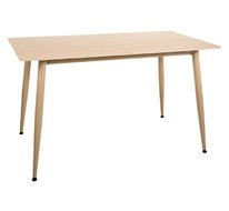 Стол обеденный SIGNAL RION 130 (травертин/кашемир)