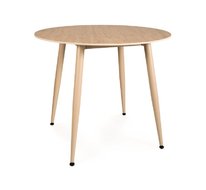 Стол обеденный SIGNAL RION 90 (травертин кашемир)