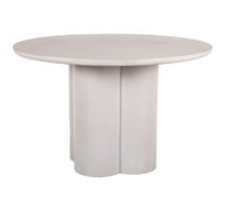 Стол обеденный SIGNAL ROSALIA 120 (экрю)