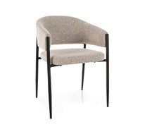 Стул SIGNAL AKITA t.231 (бежевый/черный)