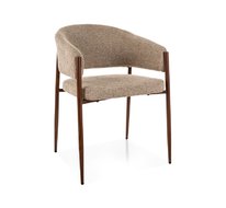 Стул SIGNAL AKITA D t.253 (бежевый/орех)