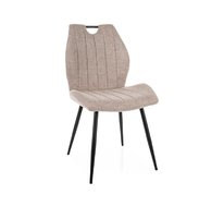 Стул SIGNAL ARCO Brego 31 (светло-бежевый/черный)