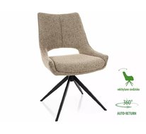 Стул SIGNAL FINO I Noelle 33 (темно-бежевый/черный), поворотный