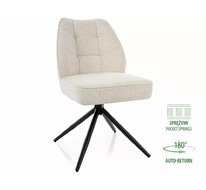 Стул SIGNAL JOHN Raven 22 (бежевый/черный), поворотный