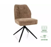 Стул SIGNAL JOHN Raven 34 (латте/черный), поворотный