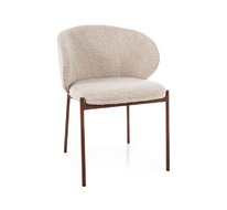 Стул SIGNAL KIOTO D t.255 (светло-бежевый/орех)