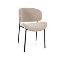 Стул SIGNAL KISO Noelle 30 (бежевый/черный)