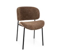 Стул SIGNAL KISO Noelle 45 (капучино/черный)