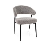 Стул SIGNAL LUCIO Noelle 09 (серый/черный)