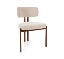 Стул SIGNAL MISAKI D t.255 (светло-бежевый/орех)