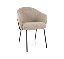 Стул SIGNAL NAO Noelle 30 (бежевый/черный)