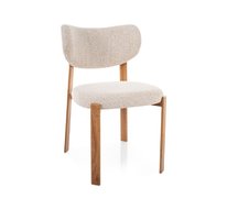 Стул SIGNAL RIN D t.255 (светло-бежевый/дуб)