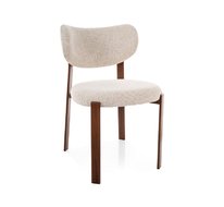 Стул SIGNAL RIN D t.255 (светло-бежевый/орех)