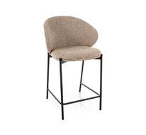 Стул барный SIGNAL KIOTO H-2 t.253 (бежевый/черный)