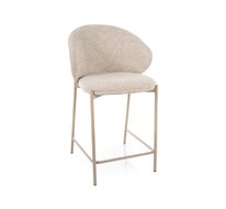 Стул барный SIGNAL KIOTO H-2 t.255 (светло-бежевый/кашемир)