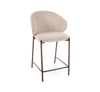 Стул барный SIGNAL KIOTO H-2 t.255 (светло-бежевый/орех)