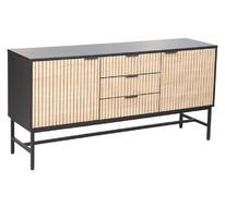 Комод Signal MAGO K1 (дуб/черный мат)