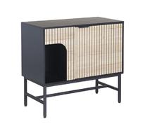 Комод Signal MAGO K3 (дуб/черный мат)