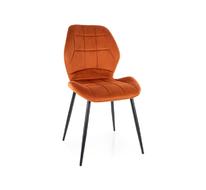 Стул кухонный Signal JAKE Velvet Bluvel 4215 (корица/черный)