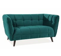 Диван Signal CASTELLO 2 Velvet Bluvel 85 (бирюзовый)